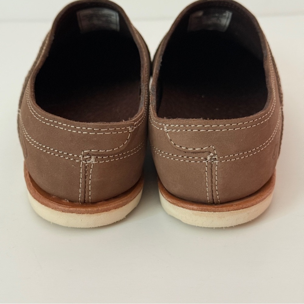 Chaco Harper Slide Caribou Nubuck Leather Slip On Mule Women J106372 Size 6.5 - Picture 6 of 9